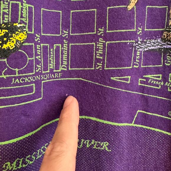 Vintage 1992 Mardi Gras Shirt - Picture 5 of 8